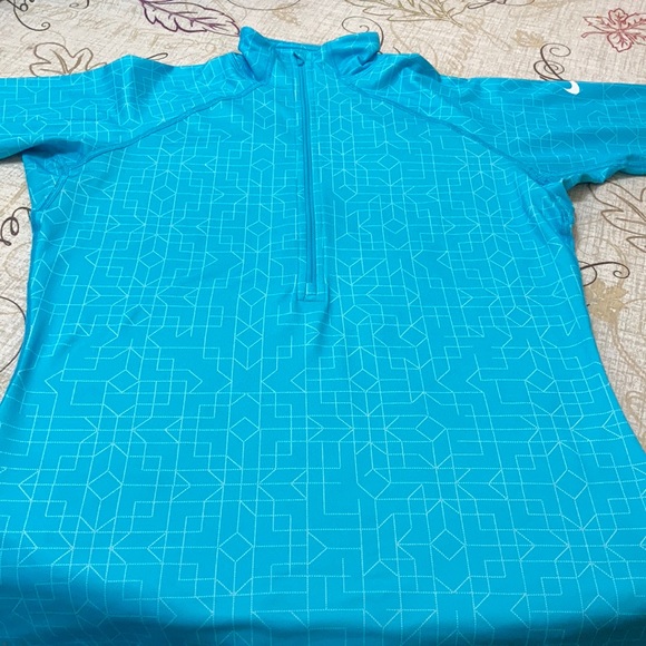 Nike Pro Yoga Running Jacket Half Zip Size Large - Picture 7 of 9